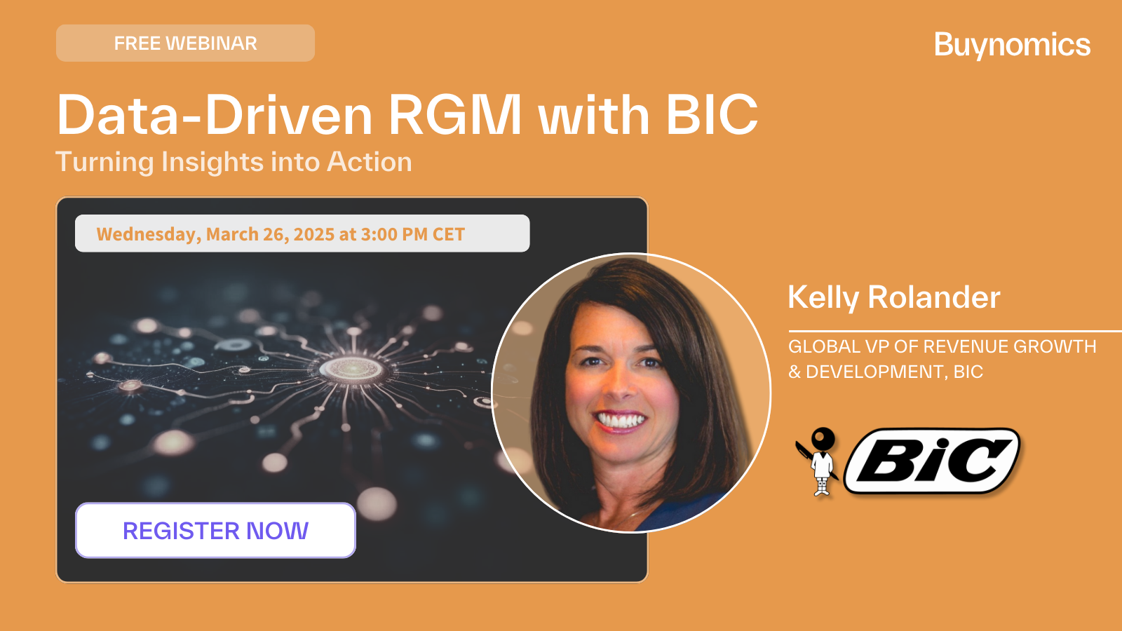 20250326 Webinar Data-Driven RGM with BIC Rectangular Image Orange Register Date-1