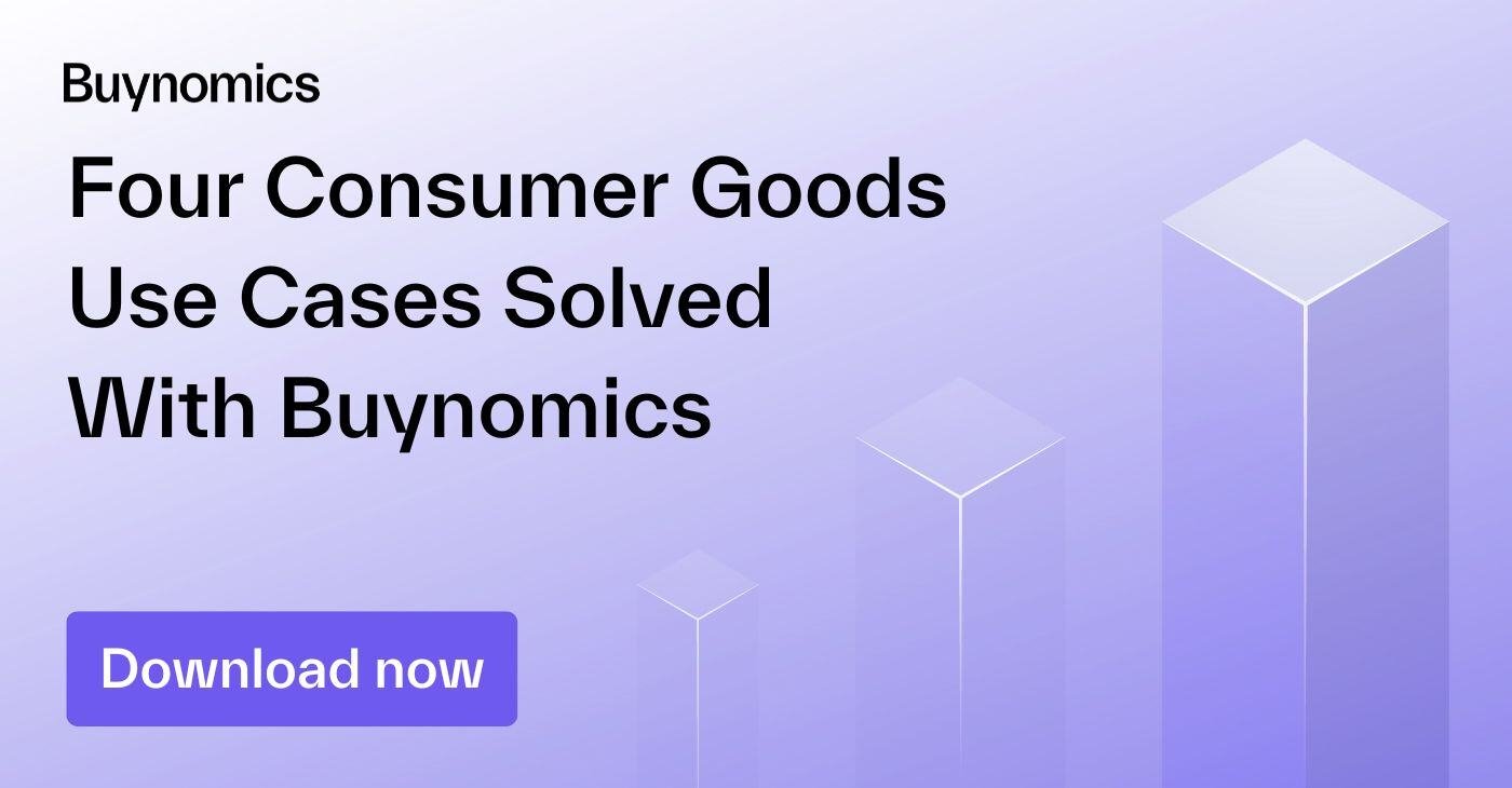 Four Consumer Goods Use Cases