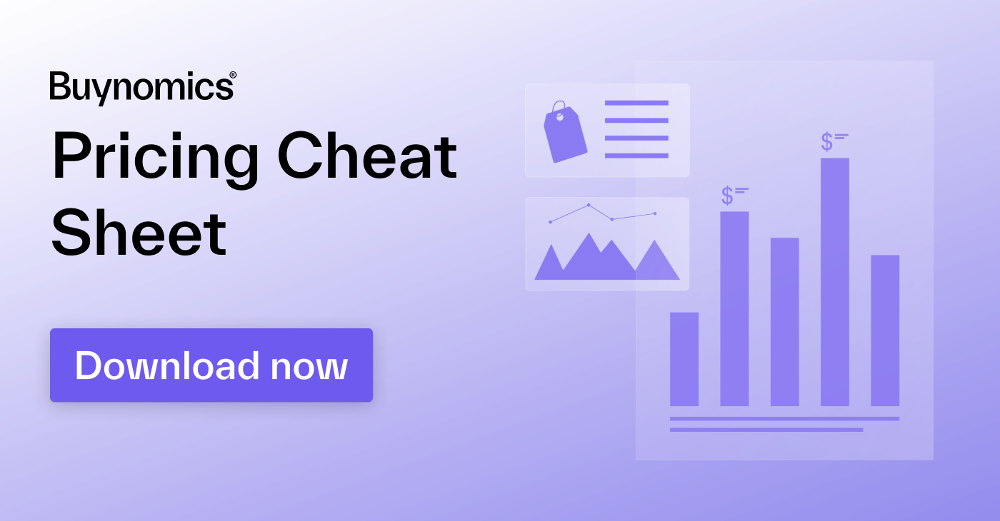 Pricing Cheat Sheet