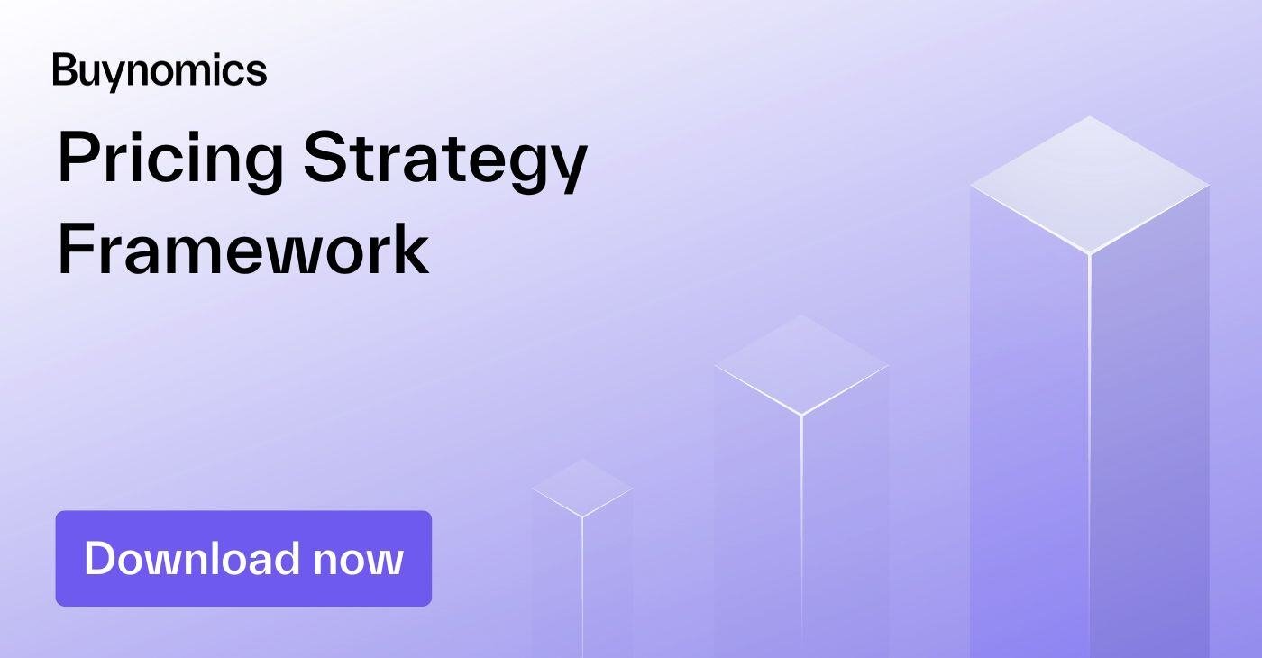 Pricing Strategy Framework