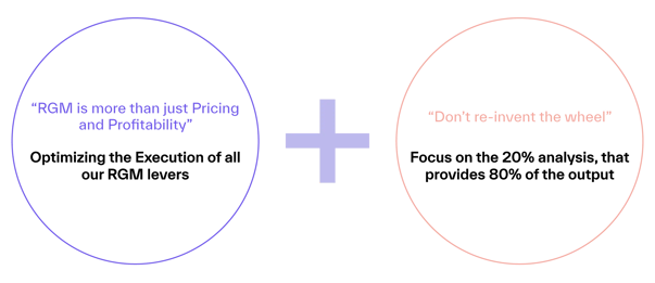 Optimizing change management requires the RGM department