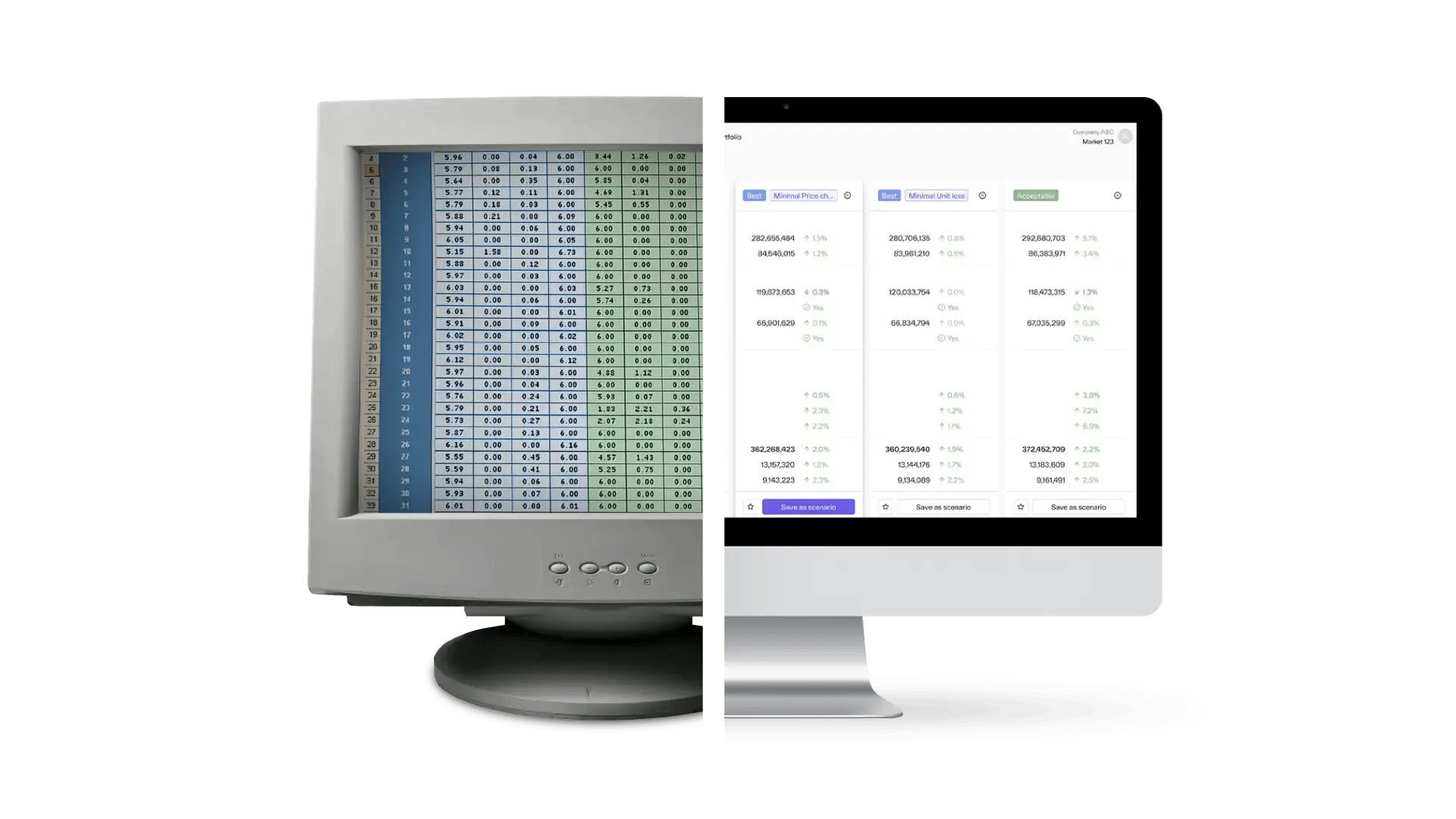 Old Computer Screen to New Decision Guide